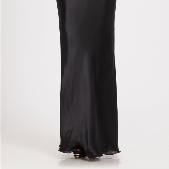 Ralph Lauren satin finish maxi skirt - Picture 2 of 4